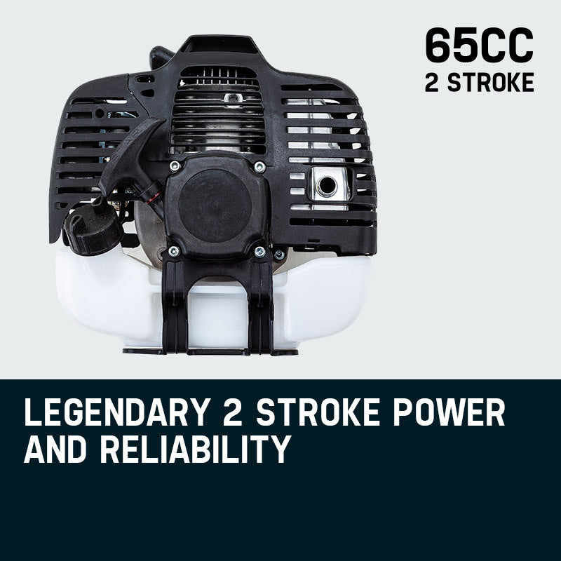 65cc 2-Stroke Replacement Engine for Pole Tools, Compatible with 25-65cc Brands