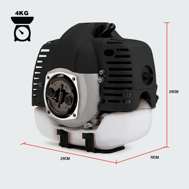 65cc 2-Stroke Replacement Engine for Pole Tools, Compatible with 25-65cc Brands