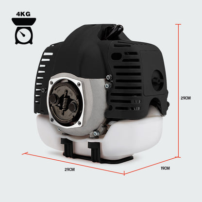 65cc 2-Stroke Replacement Engine for Pole Tools, Compatible with 25-65cc Brands