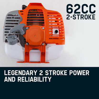 62cc 2-Stroke Engine for Pole Tools with Maxi-Flex Housing (0.6m³)
