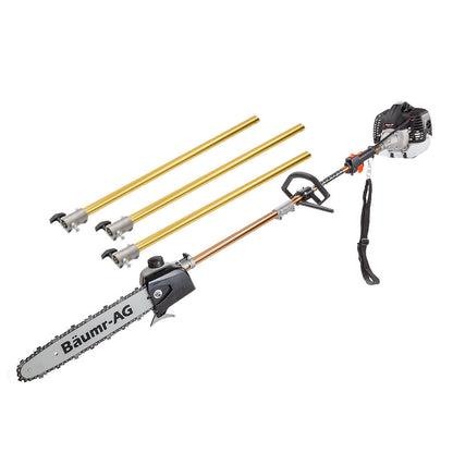 65cc Long Reach Pole Chainsaw with Easy Start and Bonus Safety Pack
