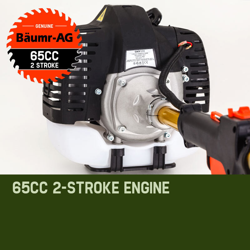 65cc Pole Chainsaw Pruner with Extension Pole and Safety Accessory Kit