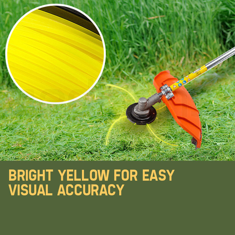 2.4mm x 120m Square Edge Trimmer Line for Precision Cutting and Durability