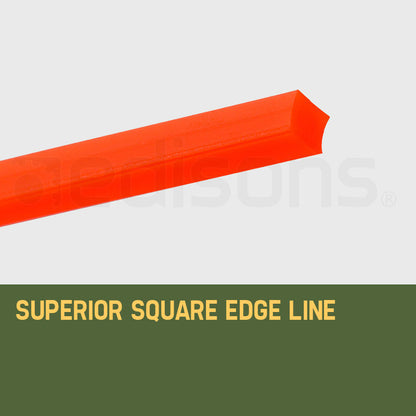 35cm Pre-Cut Razor Edge Trimmer Line - Precision Cutting, 3.1mm Diameter