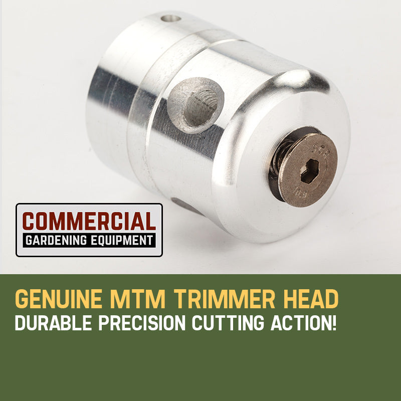Alloy Trimmer Head for Brushcutters, Precision Cutting, 2.0-3.2mm Line Compatible