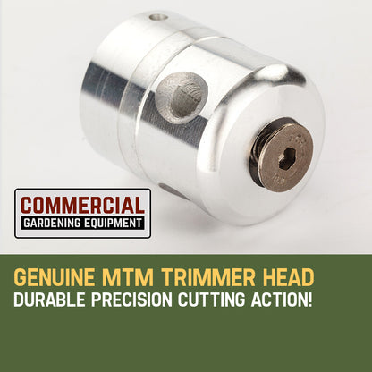 Alloy Trimmer Head for Brushcutters, Precision Cutting, 2.0-3.2mm Line Compatible
