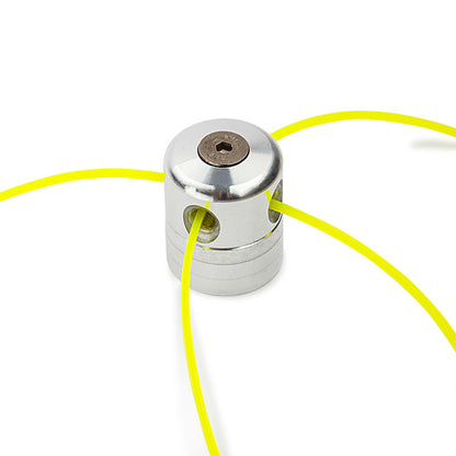 Alloy Trimmer Head for Brushcutters, Precision Cutting, 2.0-3.2mm Line Compatible
