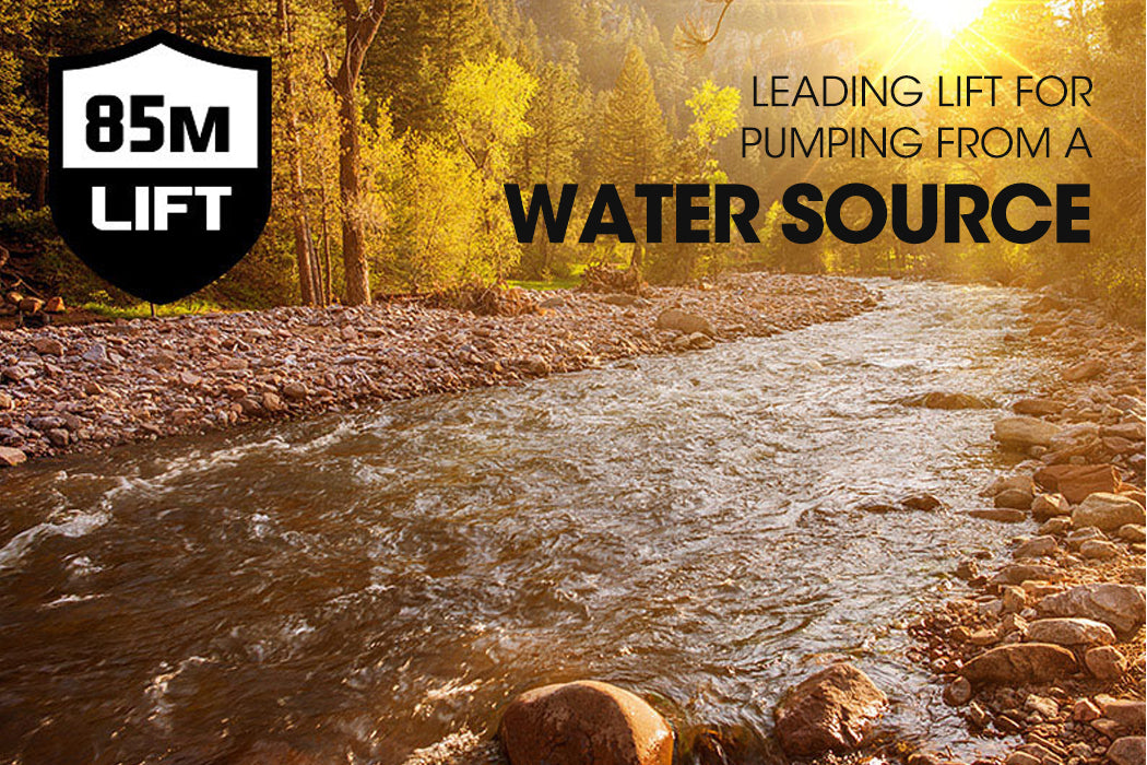 8HP Diesel Water Pump with 85m Lift and 2m Inlet/Outlet for High Pressure Use