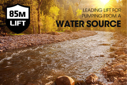 8HP Diesel Water Pump with 85m Lift and 2m Inlet/Outlet for High Pressure Use