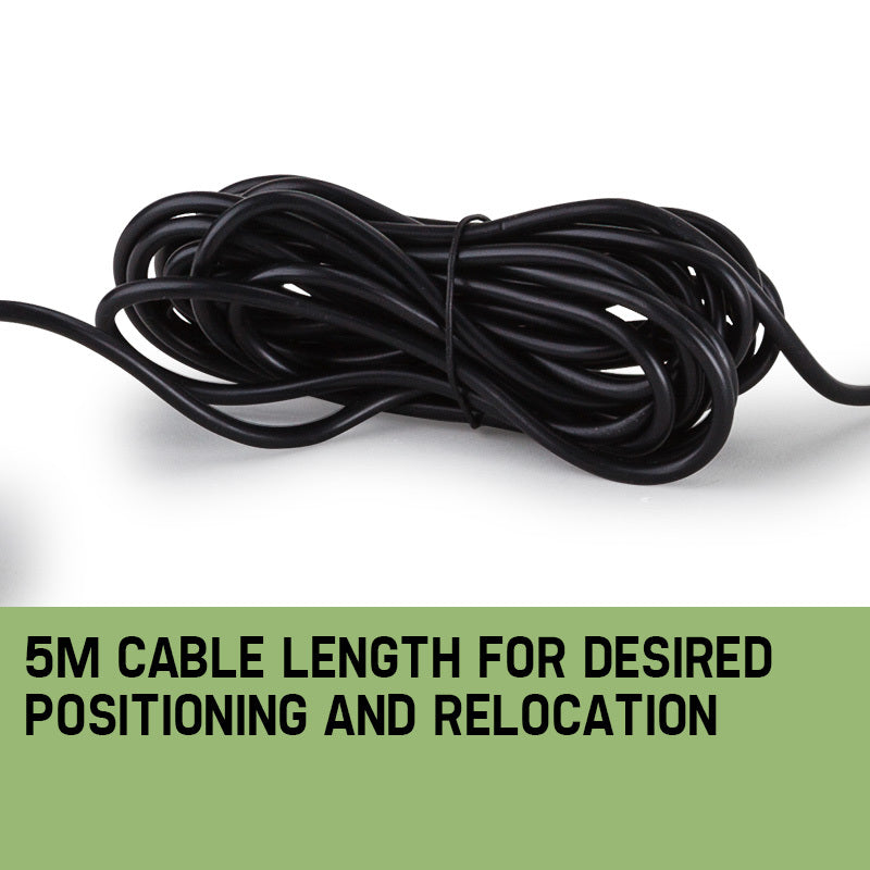 50W Solar Fountain Pump Kit with 5m Cable and Adjustable Height