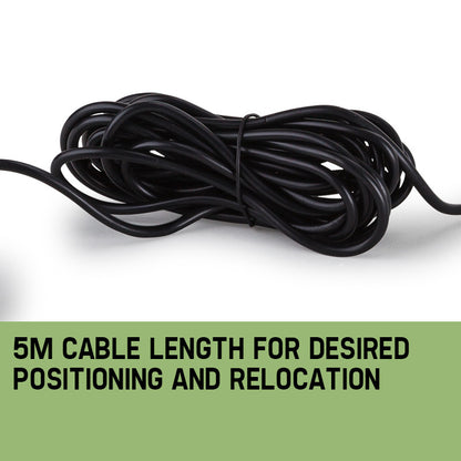50W Solar Fountain Pump Kit with 5m Cable and Adjustable Height
