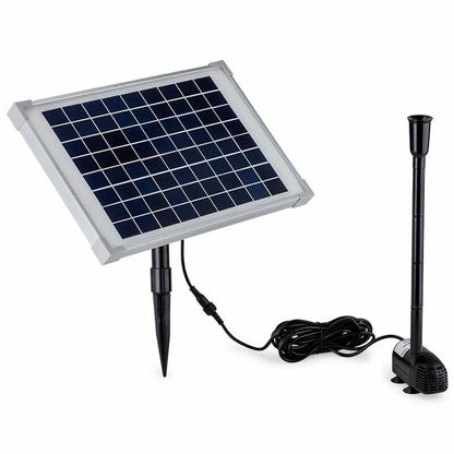 50W Solar Fountain Pump Kit with 5m Cable and Adjustable Height