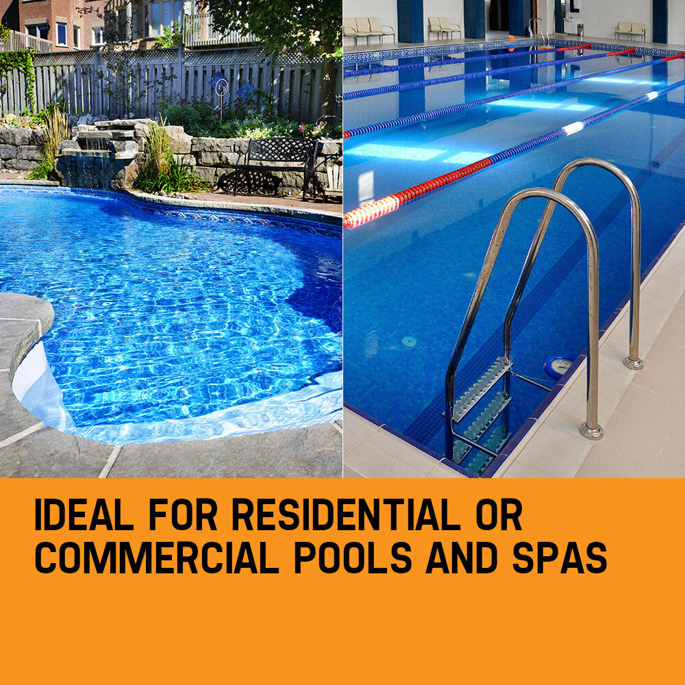 2.5HP Self-Priming Electric Pool Pump with 1500W Motor and Strainer Basket