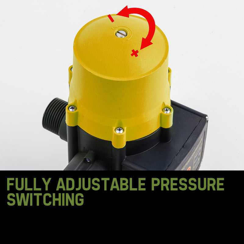 2400W Automatic Water Pump Pressure Controller with LED & Flow Control