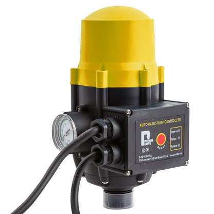 2400W Automatic Water Pump Pressure Controller with LED & Flow Control
