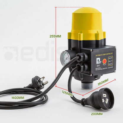 2400W Automatic Water Pump Pressure Controller with LED & Flow Control