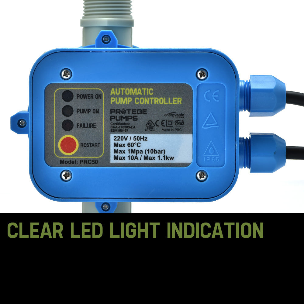 Automatic Water Pump Pressure Controller with Constant Flow Control, 1.1 kW