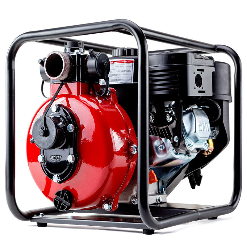 Petrol High-Pressure Water Pump 235cc 160m Head, 3 Outlets, 2-Hour Runtime