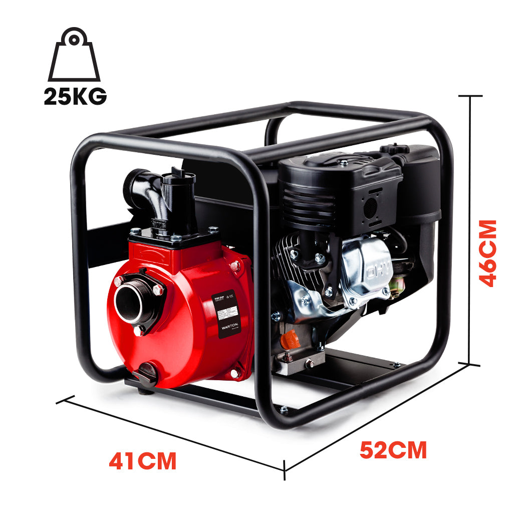 8HP Petrol Water Pump with 0.05m Inlet, 30,000L/h Flow, 50m Head