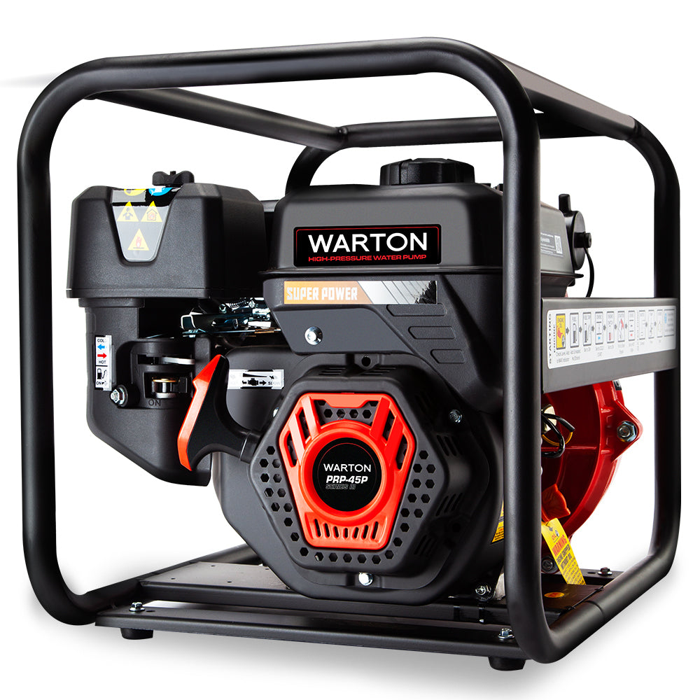 Petrol High Pressure Water Pump, 8HP, 160m Head, 4 Outlets for Fire Fighting