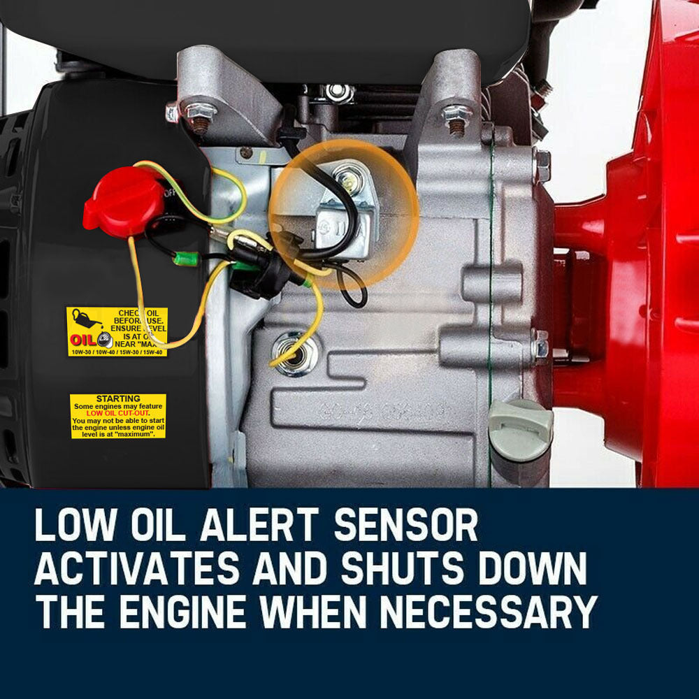 Petrol High Pressure Water Pump, 8HP, 160m Head, 4 Outlets for Fire Fighting