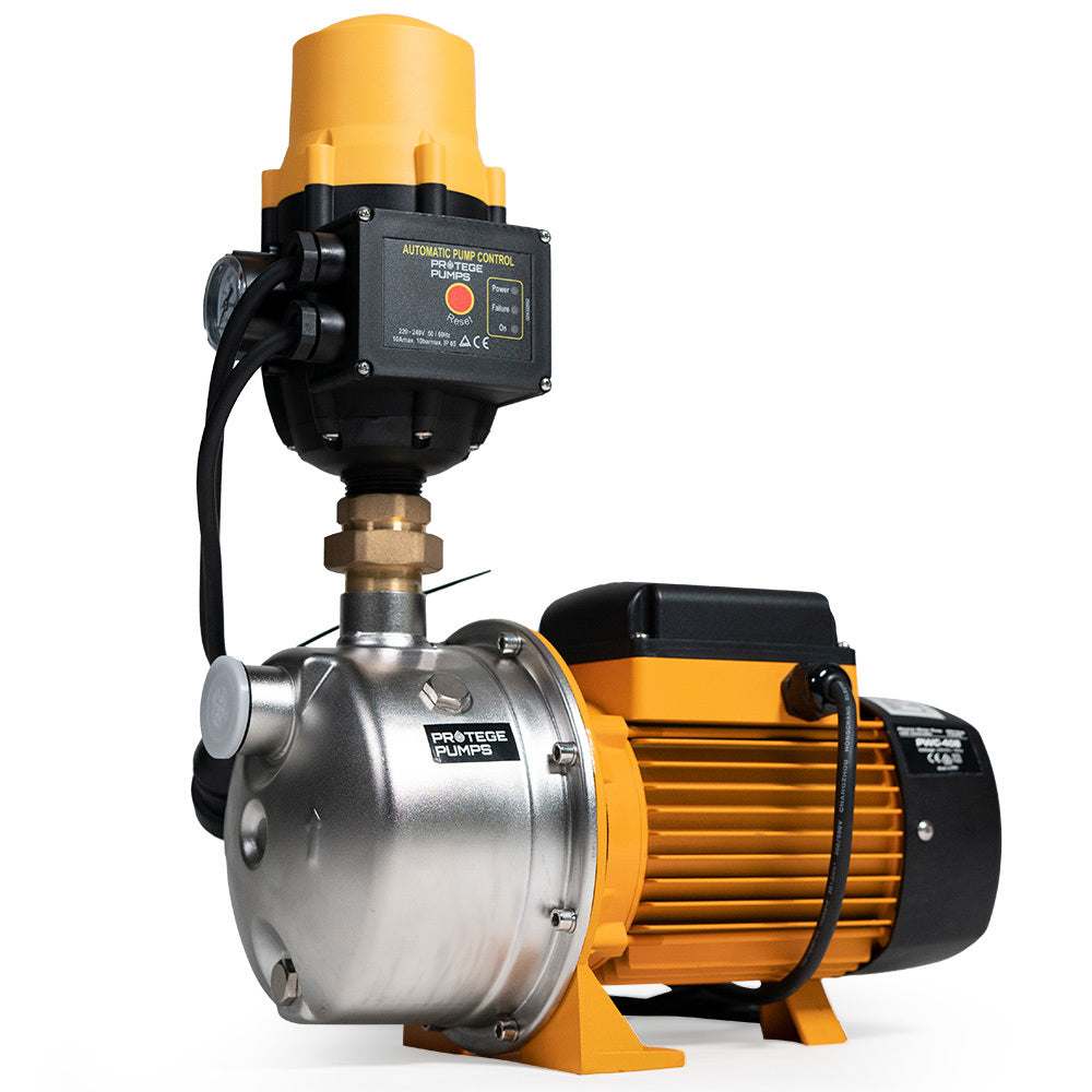 Ultra Series 2350W Water Jet Pump with Auto Digital Control, 80m Head, 7,200L/Hr
