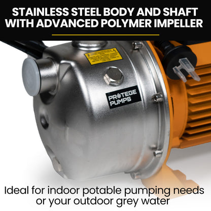 Ultra Series 2350W Water Jet Pump with Auto Digital Control, 80m Head, 7,200L/Hr
