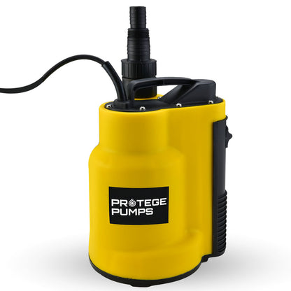 Compact Submersible Sump Pump with Float Switch, 7m Head, 7000 L/H Output