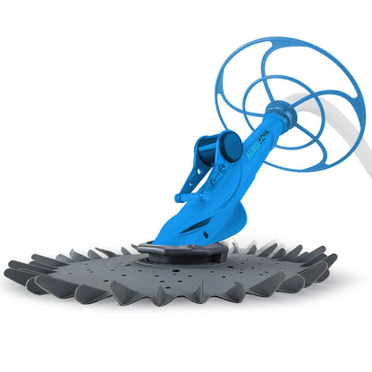Automatic Pool Cleaner with 10m Hose for Floor & Walls - Quiet & Efficient