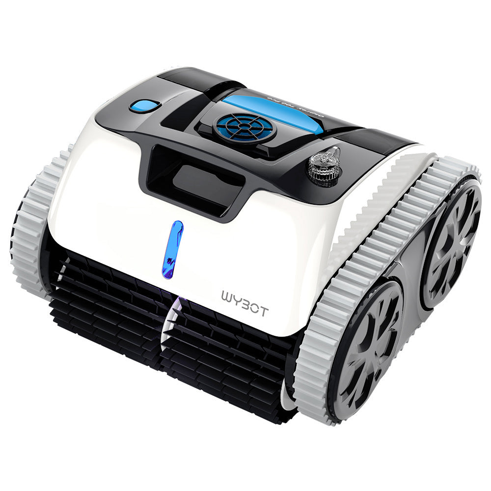 Cordless Robotic Pool Cleaner with Wall Climbing & Intelligent Path Planning