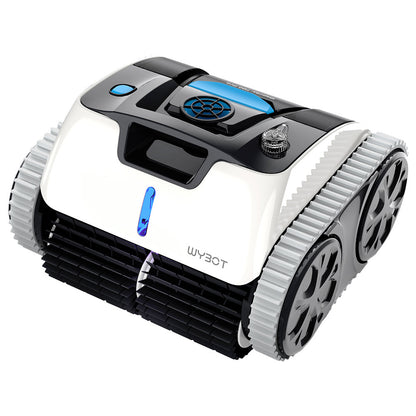 Cordless Robotic Pool Cleaner with Wall Climbing & Intelligent Path Planning