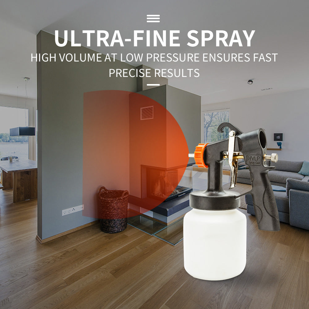 3-Way Nozzle Electric Paint Sprayer Gun HVLP Station with 1.6m Hose, 450W