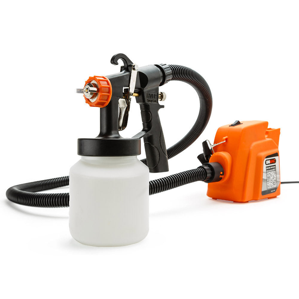 3-Way Nozzle Electric Paint Sprayer Gun HVLP Station with 1.6m Hose, 450W
