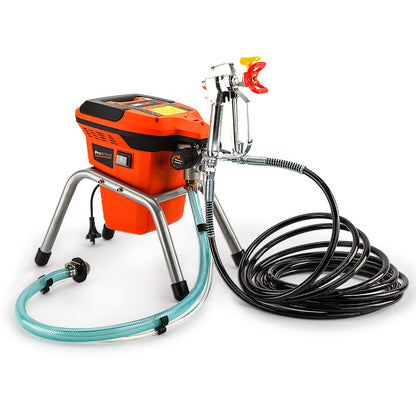 740W Electric Airless Paint Sprayer Gun with 7.5m Hose and Nozzle Extension