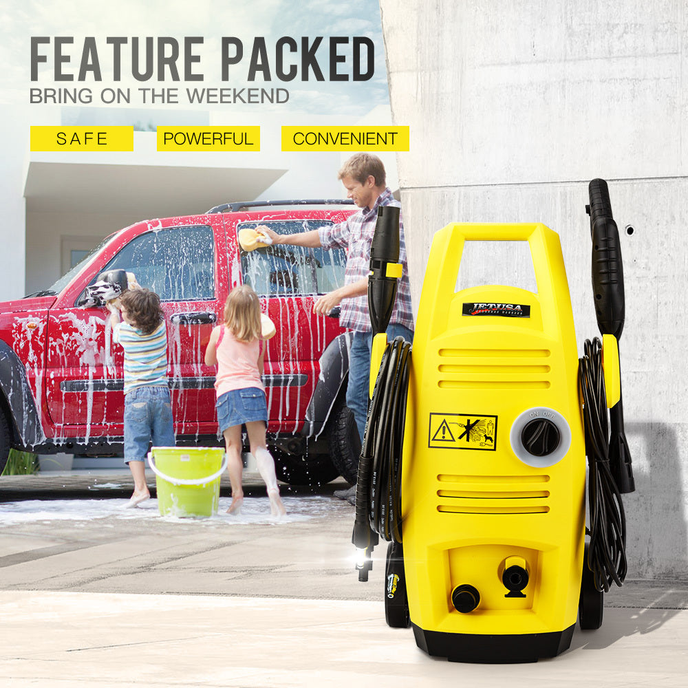 2100PSI Electric Pressure Washer with 5m Hose and Bonus Attachments