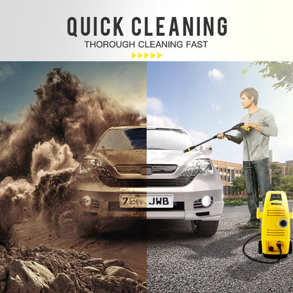 2100PSI Electric Pressure Washer with 5m Hose and Bonus Attachments