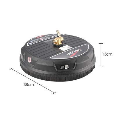 15m Pressure Washer Surface Cleaner for Driveways and Patios, 3100 PSI