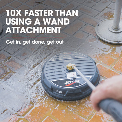 15m Pressure Washer Surface Cleaner for Driveways and Patios, 3100 PSI
