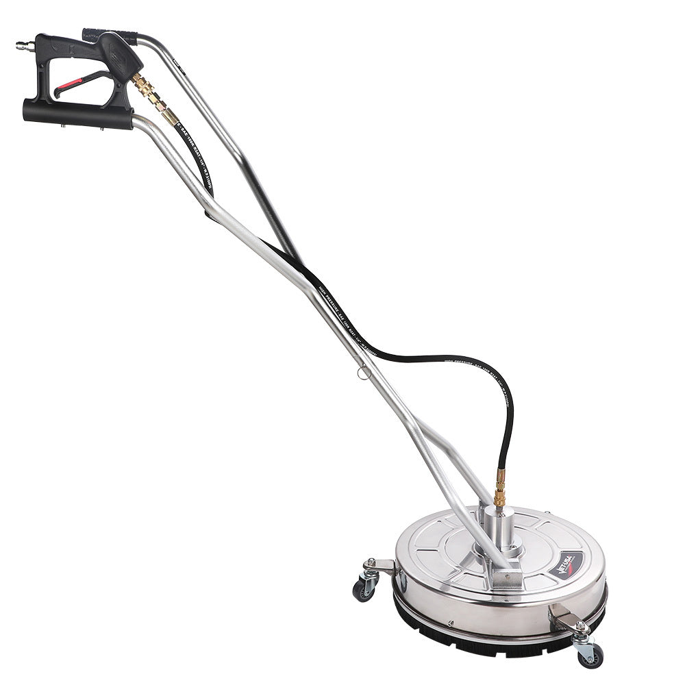 Stainless Steel Pressure Washer Surface Cleaner, 46cm, 3/8" Fitting, 4000 PSI