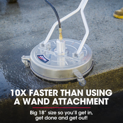 21 Meter Pressure Washer Surface Cleaner with Stainless Steel Body