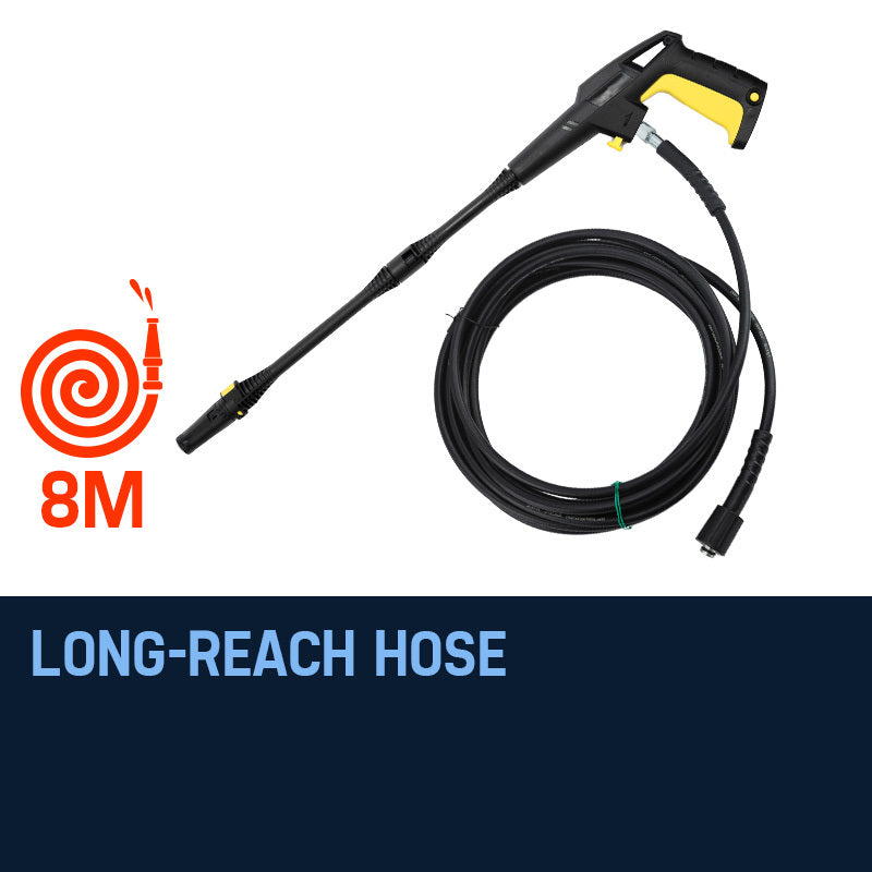 1800PSI Electric Pressure Washer with 8m Hose and Detergent Bottle