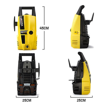 1800PSI Electric Pressure Washer with 8m Hose and Detergent Bottle