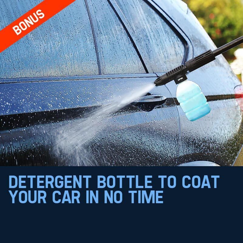 1800PSI Electric Pressure Washer with 8m Hose and Detergent Bottle