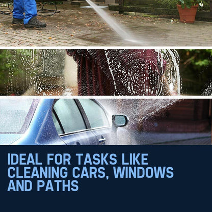 1800PSI Electric Pressure Washer with 8m Hose and Detergent Bottle