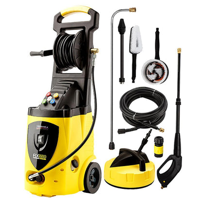 Electric High Pressure Washer, 3500 PSI, 30m Reach, 12.7m Hose, Turbo Wand