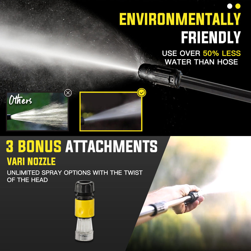 1800PSI Electric Pressure Washer with Attachments, Lightweight & Compact Design