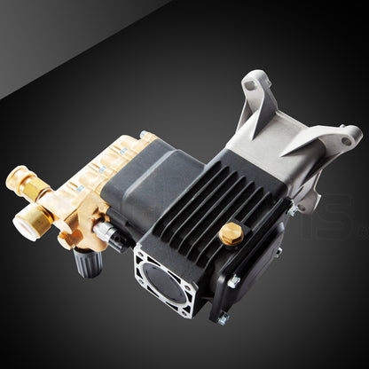4000 PSI Triplex Plunger Pump with 4 gpm Output for 0.025 m Shaft Engines