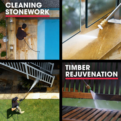 4800PSI Petrol-Powered High Pressure Cleaner Washer - TX770