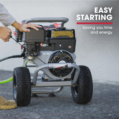 15HP 420cc Petrol Pressure Washer with 20m Hose and Italian AR Pump