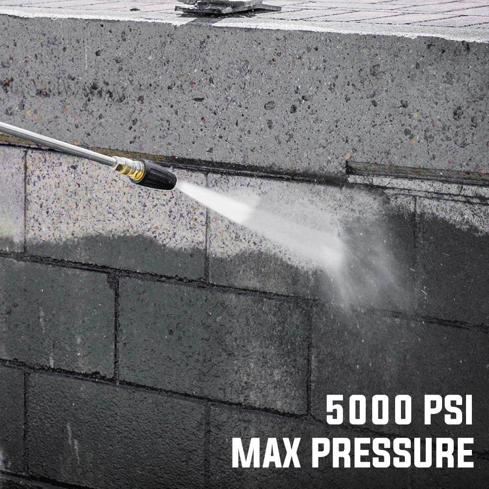 High-Pressure Turbo Nozzle for 5000PSI Pressure Washers - 0.01 Meter BSP Connect